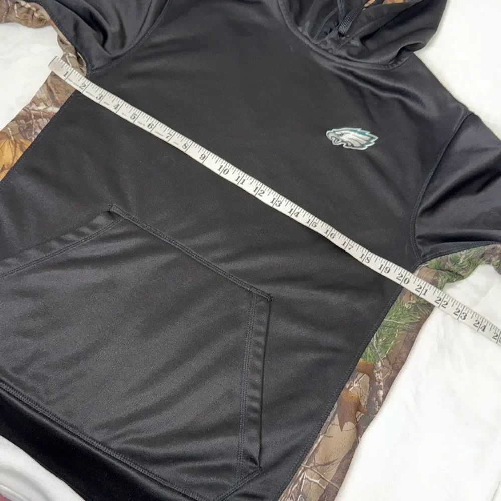 Philadelphia Eagles Dunbrooke Logo Ranger Pullover Hoodie - Black/Realtree Camo - Picture 8 of 13